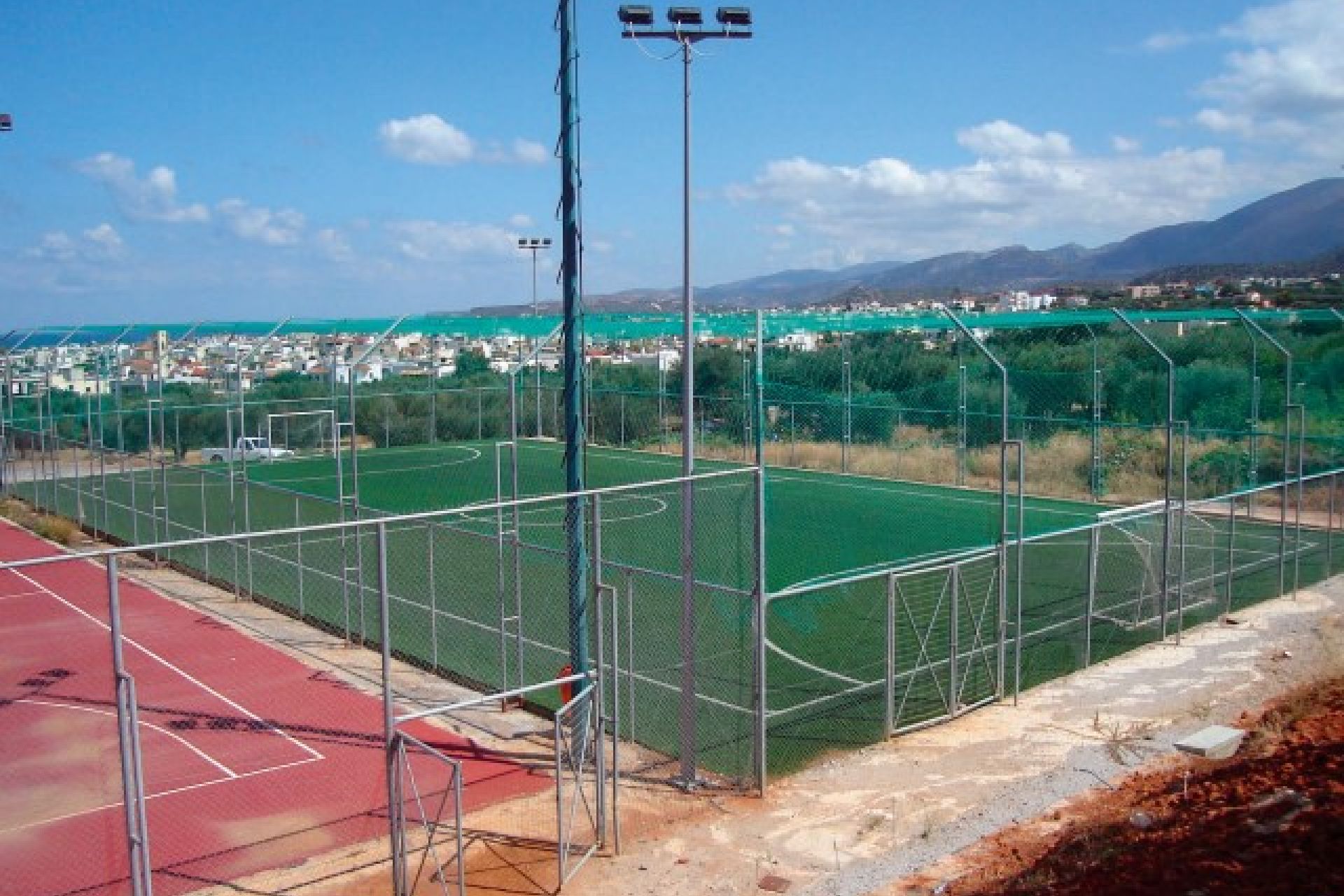 Auxiliary football field