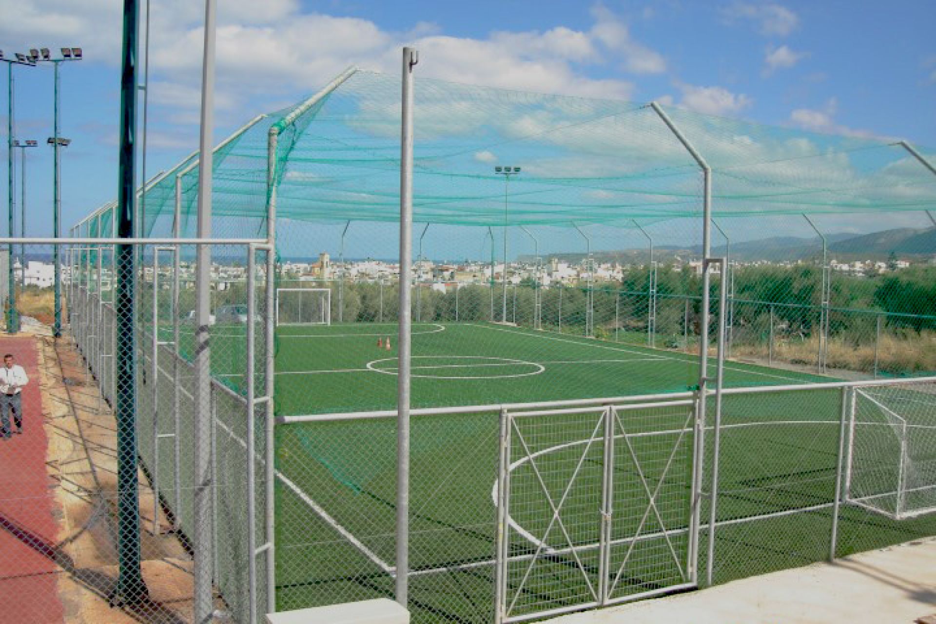 Auxiliary football field