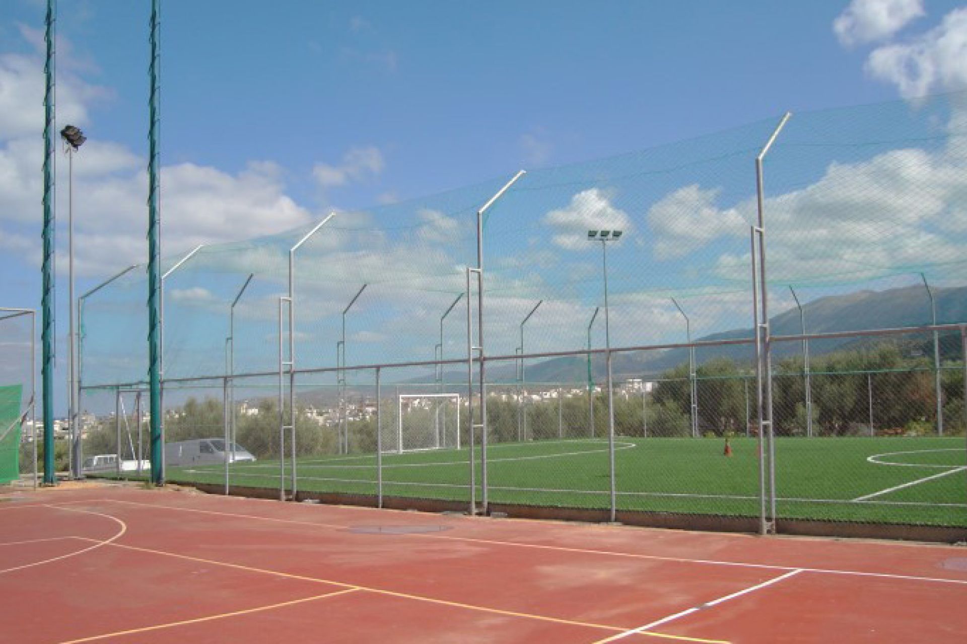 Auxiliary football field