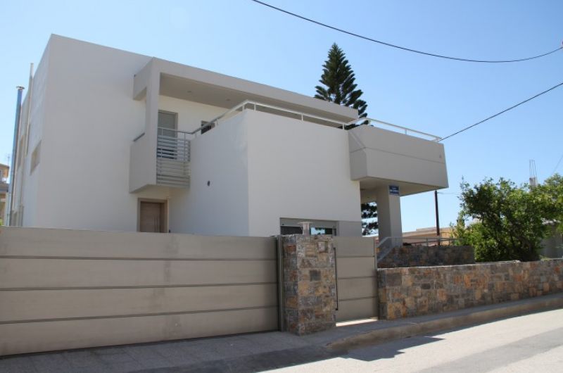 Two-story house with basement